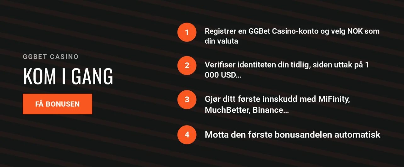 Fullfør steg, motta bonus.